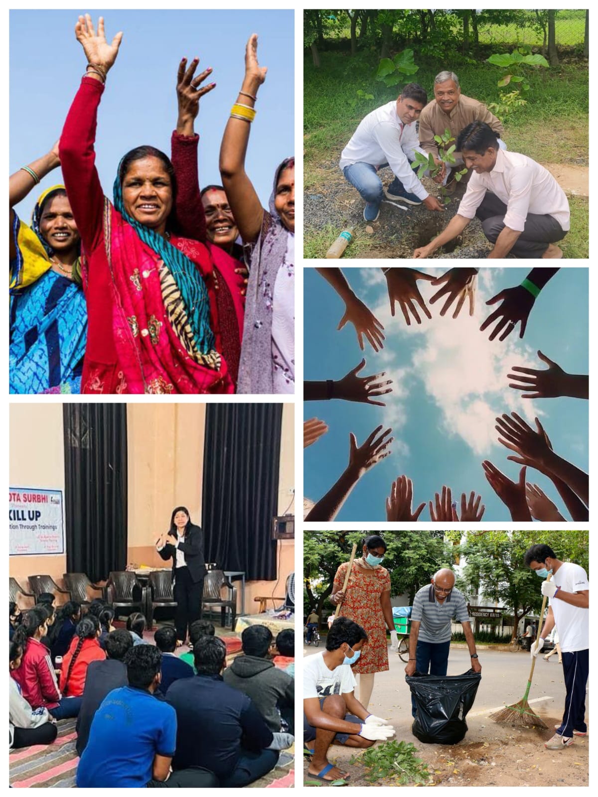 NGO children learning
